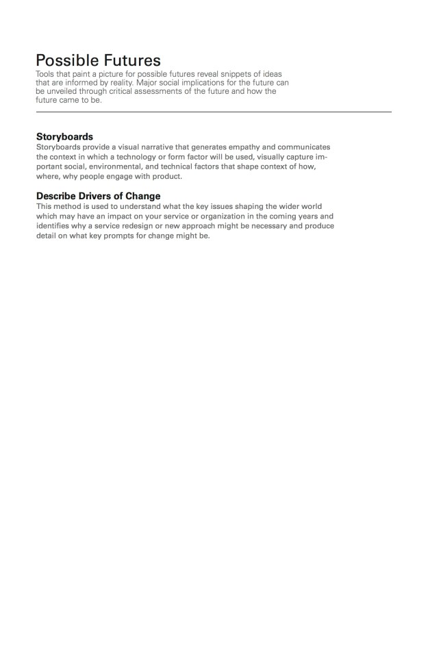 Existing Method Inventory